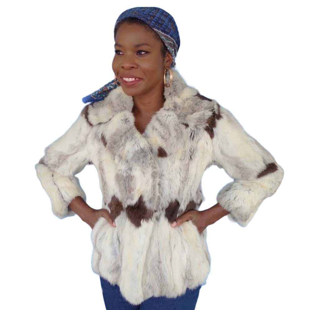 Vintage 70's Fur Coat Rabbit 2